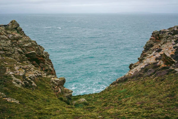 Prachtige Natuur Uitzicht Kust Kliffen Stranden Jersey Island Kanaaleilanden — Stockfoto