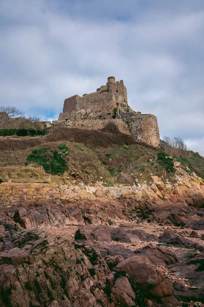 Jersey Island Channel Island 2022 Beautiful View Mont Orgueil Castle — Stock Photo, Image