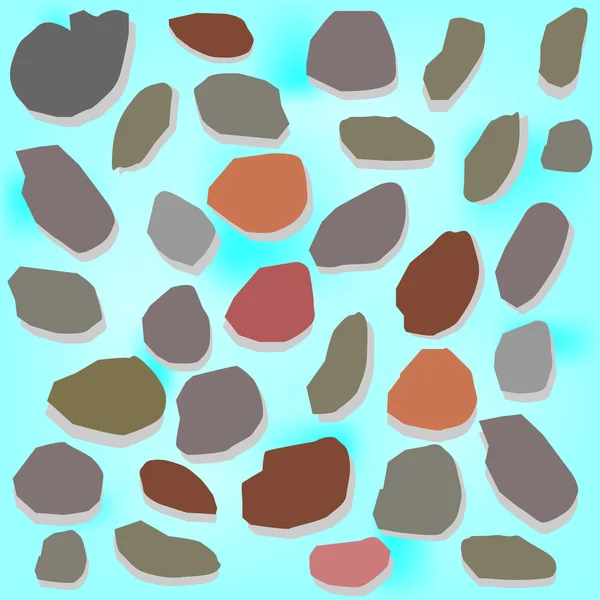 Sea stones — Stock Vector