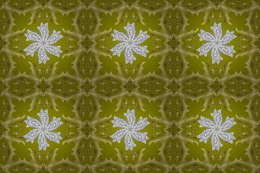 Çiçekler suluboya seamless modeli. Raster şık kumaş deseni.