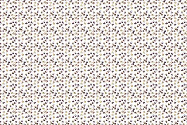 Raster. Tatlı kek dokusu arka planı. Siyah, beyaz ve sarı üzerine renkli kremalı tatlı. Kek pürüzsüz desen. İzler, dekorasyonlar, kumaş dokusu.