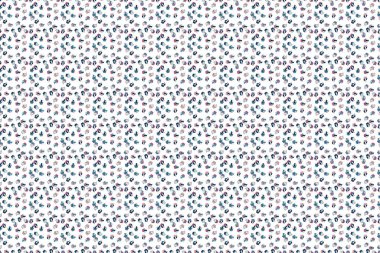 Siyah, beyaz ve maviye güzel bir doğum günü şablonu. Pasta tatlısı, pürüzsüz desen. Raster. Yemek afişi tasarımı için.