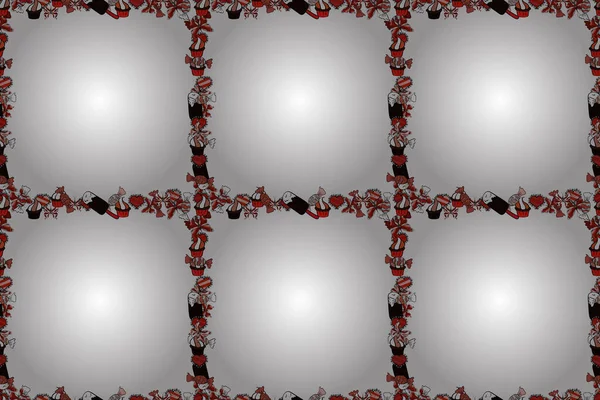 ヴィンテージドアスケッチ画像フレームドアラベル ラスターイラスト 手描きのフレーム 白の四角形の四角形のラベル手で描かれたエレガントなスケッチスクリブルボーダー — ストック写真