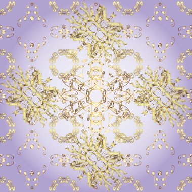 Tarafsız, gri ve bej renkler üzerinde kusursuz desenli bir çiçek deseni var. Süsleme.