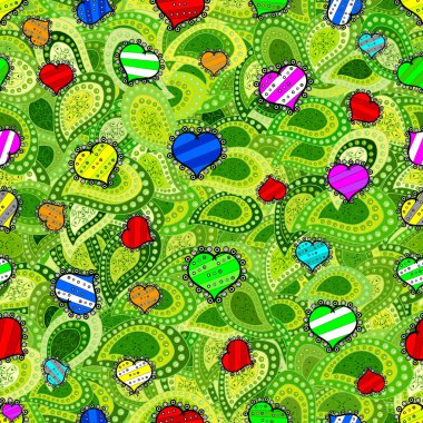 Tipografi harfleri posteri. Kusursuz El Çizimi Karalamaları. Paketleme şablonu, gizleme. Valentine 'ın robot resmi. Düğün Romantik Aşk Grafikleri. Sevgililer Günü. Siyah, yeşil ve sarı renkte elementler.