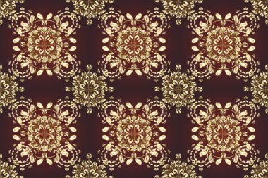 Kusursuz desenli harika süper sevimli soyut ve güzel resim. Pano. Eski model. Raster..