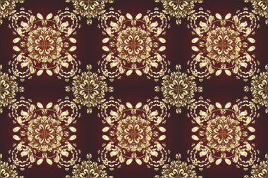 Kusursuz desenli harika süper sevimli soyut ve güzel resim. Pano. Eski model. Raster..