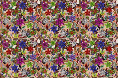 Sihirli süper sevimli soyut ve güzel resim