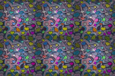 ilginç süper güzel soyut ve sevimli bir resim.