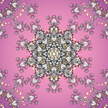 Güzel arka planlar. Vektör çizgisi tasarımı. Fan pulları süs eşyası. Geometrik dekoratif dijital kağıtlar. 1920-30 motifleri. Beyaz, pembe ve mor renklerde Art Deco Desenleri. Lüks klasik illüstrasyon.