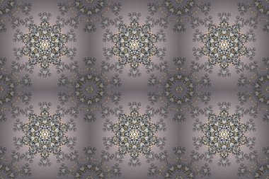 Hoş bir arka plan. Kusursuz geometrik desen. Tarafsız, beyaz ve gri renkli resimler. raster. Hoş bir doku. Eski arkaplan.