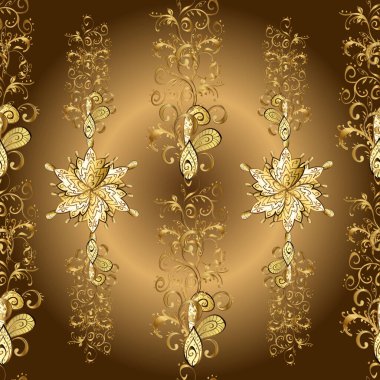 Düz Çiçek Elementleri Tasarımı. Güzel, pürüzsüz bir desen. Yazdır. Güzel kumaş deseni. Renkli Yaz Temalı Kusursuz Arkaplan. Çiçek arka planı.