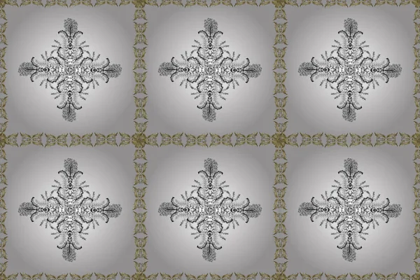 Seamless Flower Pattern Can Used Wallpaper Website Background Wrapping Paper — Stock Photo, Image