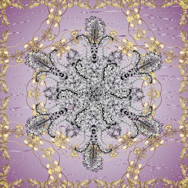 - Sanat. Vektör çizimi. Kusursuz. Vektör çizimi. Gri, beyaz ve nötr renkte elementler. Çiçekli, dikişsiz desen. Doğulu tarzı. Tasarım tekstil, kağıt, duvar kağıdı için.