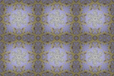 Vektör çizimi. Klasik arka plan. Tarafsız, beyaz ve sarı renkleri karala, karala. Basit bir şekilde. El çizimi duvar kâğıdı dikişsiz desen.