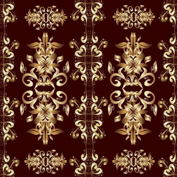 Płynny Wzór Beżowych Brązowych Neutralnych Kolorach Płynne Złote Loki Teksturowane — Zdjęcie stockowe