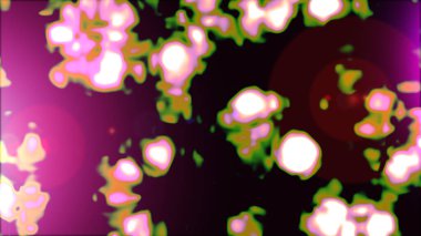 Sihirli süper şirin soyut ve güzel bir resim. Soyut. Boşluk. Galaksi.