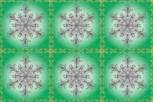 Paisleys Elegant Floral Seamless Pattern Background Wallpaper Illustration Vintage Stylish — Stock Photo, Image