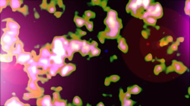 Sihirli süper şirin soyut ve güzel bir resim. Soyut. Sızıntı. Galaksi.