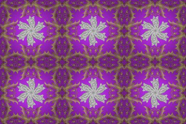 Basit bir şekilde. Klasik arka plan. Tarafsız, mor ve sarı renkleri karala, karala. Elle çizilmiş duvar kâğıdının pürüzsüz şekli. Raster illüstrasyonu.