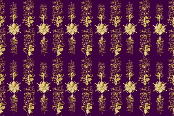 Klasická Luxusní Stará Damašková Ozdoba Královská Viktoriánská Hladká Textura Tapety — Stock fotografie