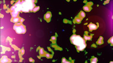 Soyut süper sevimli ve ilginç bir resim. Parıltı. Pano. Raster..