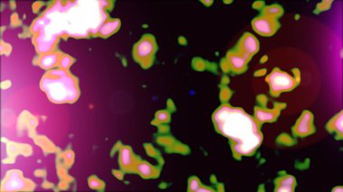 Soyut süper sevimli ve ilginç bir resim. Parıltı. Pano. Raster..