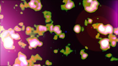 Soyut süper sevimli ve ilginç bir resim. Parıltı. Pano. Raster..