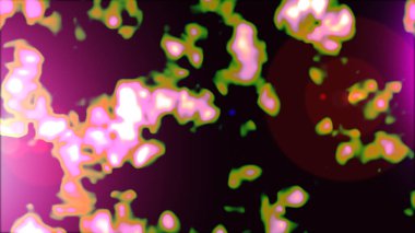 Soyut süper sevimli ve ilginç bir resim. Parıltı. Pano. Raster..