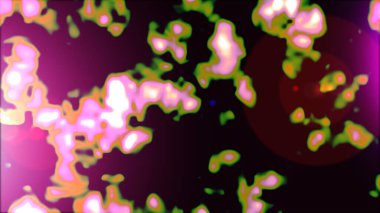 Soyut süper sevimli ve ilginç bir resim. Parıltı. Pano. Raster..