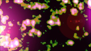 Soyut süper sevimli ve ilginç bir resim. Parıltı. Pano. Raster..