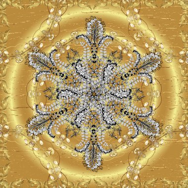 Elle çizilmiş duvar kâğıdının pürüzsüz şekli. Tarafsız, sarı ve beyaz renkleri karala, karala, karala. Basit bir şekilde. Eski arkaplan.