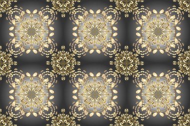 Patina. Altın kaplamalı gri, bej ve kahverengi arkaplan. Gri, bej ve kahverengi desenli, altın elementli. Kusursuz ahşap oyma. Oyma. Lüks mobilyalar. Klasik mobilya stili