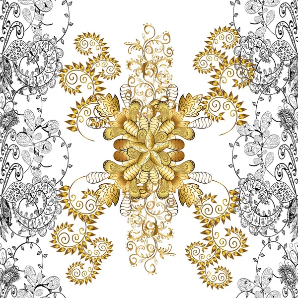 Damask Seamless Pattern Background Classical Luxury Old Fashioned Damask Ornament — стоковое фото