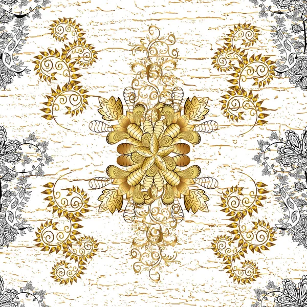 Arabesque Texture Abstract Vintage Background Floor Tiles Surface Ornament Flower — стоковий вектор