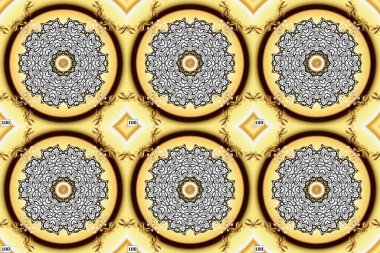 Geometric pattern. Lace pattern. Linear pattern. Royal style. Seamless ornament. Repeated doodles. Sketch, scribble, doodle on gray, blue and neutral colors. In vintage style.