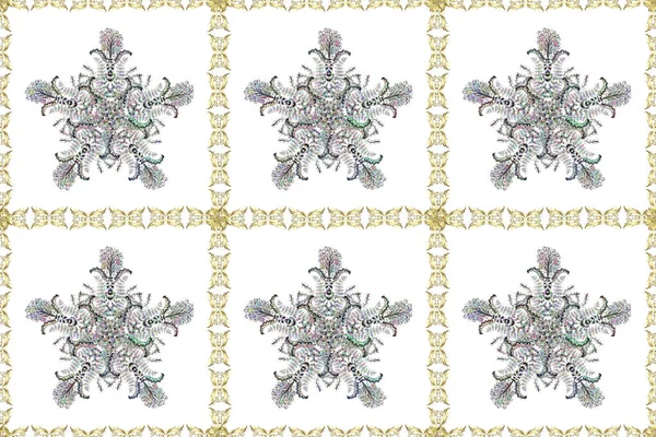 Ιερή Γεωμετρία Στρογγυλό Χρώμα Σύμβολο Λαμπερό Αστέρια Ένα Γκρι Ουδέτερο — Φωτογραφία Αρχείου