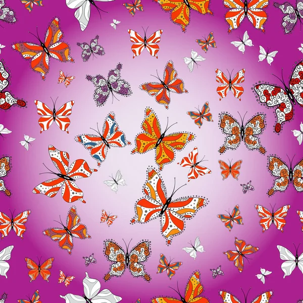 Абстрактный Бесшовный Фон Картинки Фиолетовых Нейтральных Фиолетовых Цветах Изображением Тропических — стоковое фото