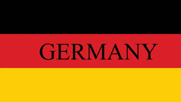 Sfondo Con Bandiera Colorata Bandiera Germany Deutschland — Foto Stock