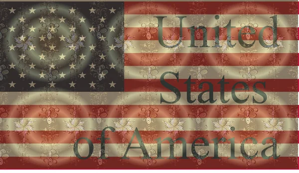 Motion Footage Background Colorful Flag Flag Usa United States America — Stock Photo, Image