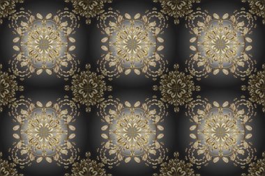 Kusursuz ahşap oyma. Oyma. Kahverengi, bej ve gri arka planda altın işlemeli. Küçük bir alan derinliği. Kahverengi, bej ve gri renklerde altın elementlerle desen. Klasik mobilya stili.