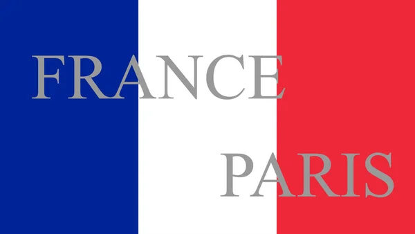 Background Colorful Flag Flag France — Stock Photo, Image