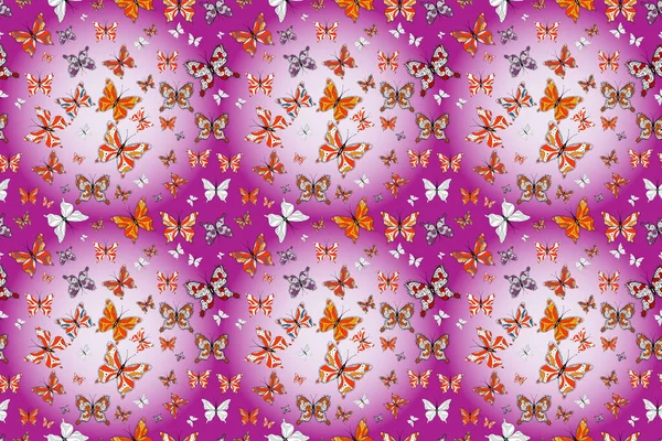 Абстрактный Бесшовный Фон Картинки Фиолетовых Нейтральных Фиолетовых Цветах Изображением Тропических — стоковое фото