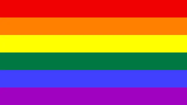 Background Colorful Flag Flag Lgbt Rainbow — Stock Photo, Image