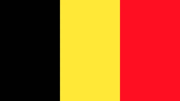 Fond Avec Drapeau Coloré Drapeau Belgique — Photo