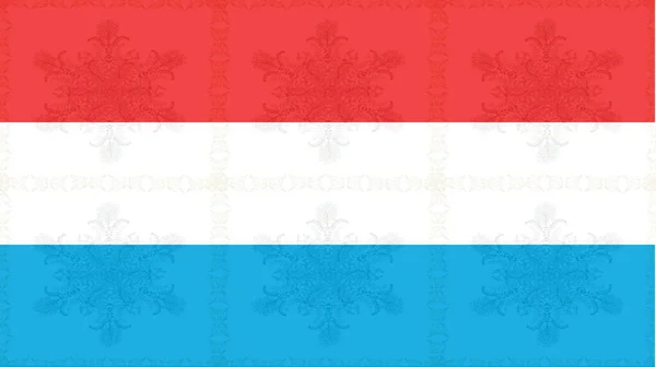 Fondo Con Bandera Colores Mapa Luxembourg — Foto de Stock