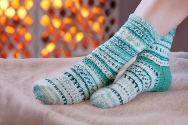 Woolen socks — Stock Photo, Image