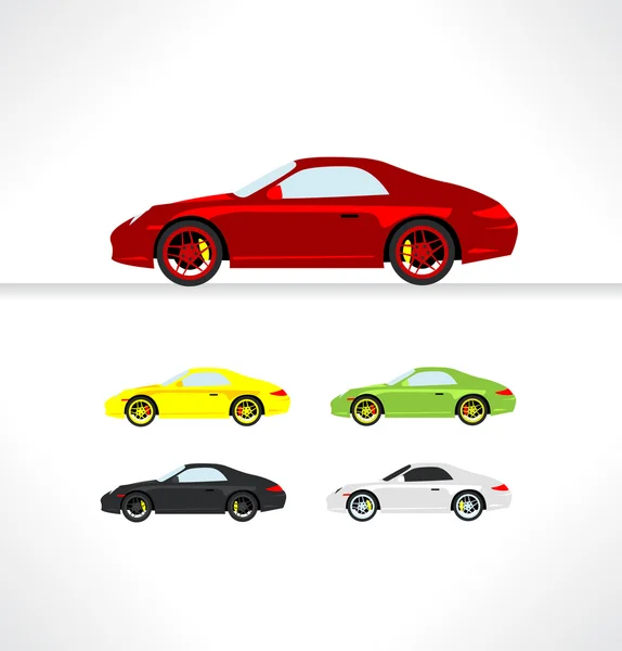Iconos de coche. — Vector de stock