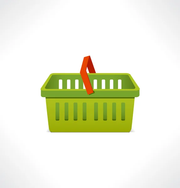 Shopping basket icon — Stock Vector