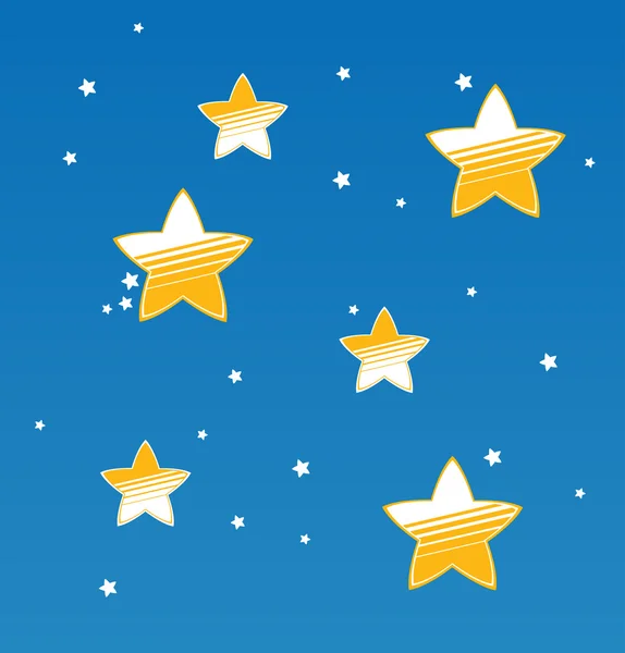 星の背景 — ストックベクタ